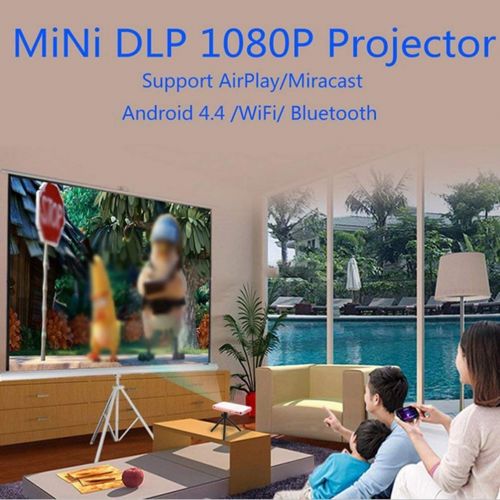  MLL Mini Projector Portable Smart Video Projector Support HDMI Bluetooth Function Wireless HD Home Theater Cinema Entertainment Games