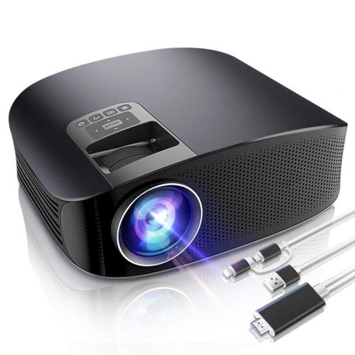  MLL Mini Projector Portable Movie Projector HD LED LCD Video Projector Support HDMIUSBSD CardVGAAVSmartphone for Home TheaterOutdoor