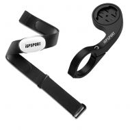 MLSice iGPSPORT Heart Rate Monitor Sensor, Bluetooth ANT+ Fitness Tracker HRM Chest Strap with Bike Extension Out-Front Mount for Bike Computer Garmin/iPhone/Apple Watch/Fitness Devices/W