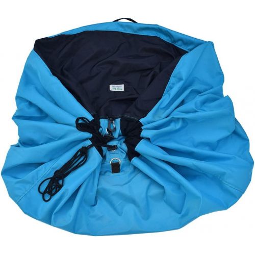  MLTS Paraglider Quick Packing Bag Paragliding Fast Stuff Sack Paragliding Paramotor Backpack,Blue