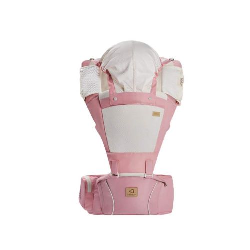  MLXYEBD MLX Baby Carrier Sling for Newborn - Baby Wrap Carriers Front and Back, Breathable Adjustable Swaddle Wrap Ergonomic Breastfeeding Pink Baby Sling Carrier (Color : Summer Style)