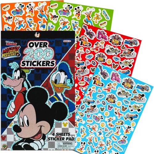  MM Disney Mickey Mouse Stickers Booklet with 216 Stickers