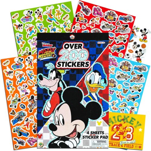  MM Disney Mickey Mouse Stickers Booklet with 216 Stickers