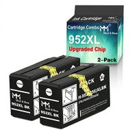 MM MUCH & MORE Compatible Ink Cartridge Replacement for HP 952 XL 952XL Black High Yield to Used for OfficeJet Pro 8720 8740 8710 7740 8740 7720 8210 8715 8730, New Upgraded Chips