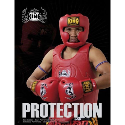  MMABLAST TOP King Body Protector Competition - TKBDPC - RED