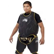 MMABLAST TOP King Body and Thigh Protector - TKBDTP - Black/Yellow