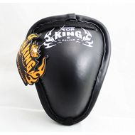 MMABLAST TOP King Metal Leather Groin Guard Protector-TKGGP-ST