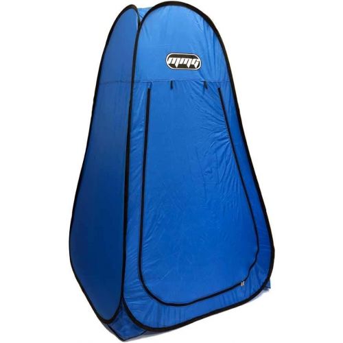  MMG Portable Lightweight Pop Up Tent Dressing Room, Mobile Toilet, Fishing Tent, Private Shower Tent Use Indoor or Outdoor, 7 Feet Height, Foldable, Carrying Bag Included, Blue