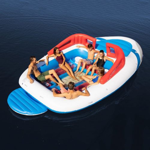  MMK 6-Person Inflatable Bay Breeze Boat Island Party Island