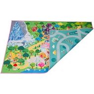 [아마존베스트]MMP Living Kids Double Sided Felt Play Mat - 2 in 1 Indoor/Outdoor, Machine Washable 59 L x 39 W… Save to Droplist Roll Over Image to Zoom in Kids Double Sided Felt Play Mat - (Princess/Town)