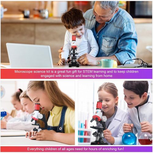  [아마존베스트]MMUSC Best Microscope for Kids Beginner with LED