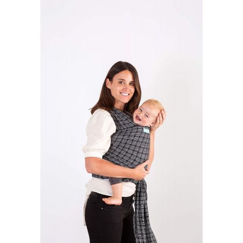  MOBY Moby Evolution Baby Wrap Carrier (Stitches) - Toddler, Infant, and Newborn Wrap Carrier - Wrap Baby...