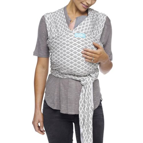  MOBY Moby Evolution Baby Wrap Carrier (Diamonds) - Toddler, Infant, and Newborn Wrap Carrier - Wrap Baby...