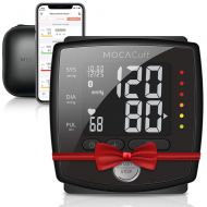 MOCACARE MOCACuff Bluetooth Wireless Automatic Blood Pressure Monitor Wrist Cuff w/Bluetooth App (Black)