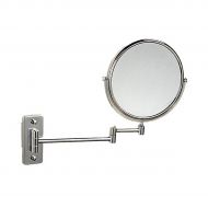MOCOFO 8 10 Wall Mount Makeup Mirror 3x Magnifying Two-Sided 360°Swivel Extendable Bathroom...