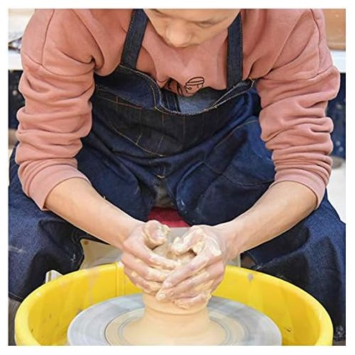  [아마존베스트]MOCOHANA Adjustable Durable Denim Split Leg Pottery Apron with Tool Pockets(Adult)