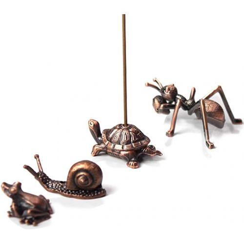  인센스스틱 MOCOHANA 4 Pack Animal Incense Holder Incense Holders for Sticks Incense Burner Incense Coil Clip