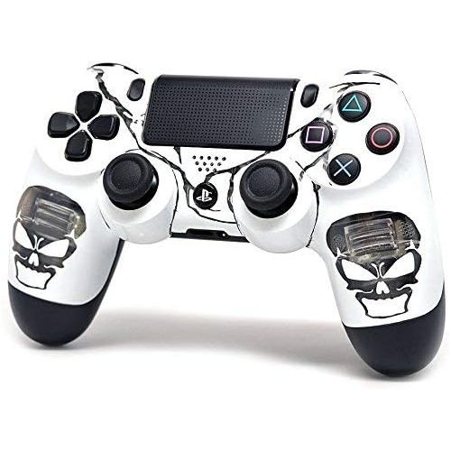  ModdedZone Blue Fire Ps4 PRO Rapid Fire Custom Modded Controller 40 Mods for FPS Games Fortnite & More