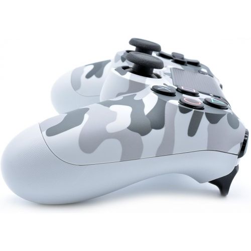  ModdedZone Winter Forces Ps4 Rapid Fire Custom Modded Controller 40 Mods for All Major Shooter Games, Auto Aim, Quick Scope, Auto Run, Sniper Breath, Jump Shot, Active Reload & More