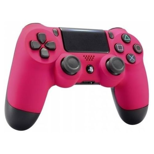  ModdedZone Pink Soft Touch PS4 PRO Rapid Fire Custom Modded Controller 40 Mods for All Major Shooter Games Fortnite, Auto Aim, Quick Scope Sniper Breath & More (CUH-ZCT2U)