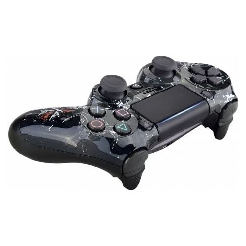  ModdedZone ALL-SEEING EYE PS4 PRO Rapid Fire Custom Modded Controller 40 Mods for All Major Shooter Games, Quick Scope Sniper Breath & More (CUH-ZCT2U)