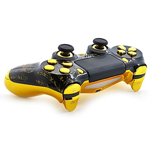  ModdedZone ALL-SEEING EYE PS4 PRO Rapid Fire Custom Modded Controller 40 Mods for All Major Shooter Games, Quick Scope Sniper Breath & More (CUH-ZCT2U)