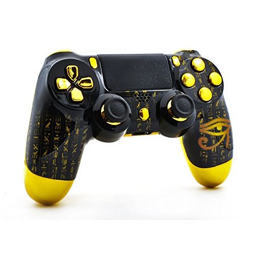  ModdedZone ALL-SEEING EYE PS4 PRO Rapid Fire Custom Modded Controller 40 Mods for All Major Shooter Games, Quick Scope Sniper Breath & More (CUH-ZCT2U)