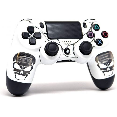  ModdedZone ALL-SEEING EYE PS4 PRO Rapid Fire Custom Modded Controller 40 Mods for All Major Shooter Games, Quick Scope Sniper Breath & More (CUH-ZCT2U)