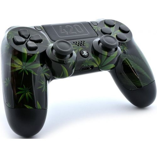  ModdedZone ALL-SEEING EYE PS4 PRO Rapid Fire Custom Modded Controller 40 Mods for All Major Shooter Games, Quick Scope Sniper Breath & More (CUH-ZCT2U)