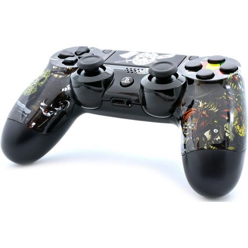  ModdedZone ALL-SEEING EYE PS4 PRO Rapid Fire Custom Modded Controller 40 Mods for All Major Shooter Games, Quick Scope Sniper Breath & More (CUH-ZCT2U)