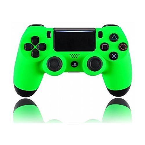  ModdedZone Soft Neon Custom PS4 PRO Rapid Fire Custom Modded Controller 40 Mods for All Major Shooter Games, Fortnite & More (CUH-ZCT2U)