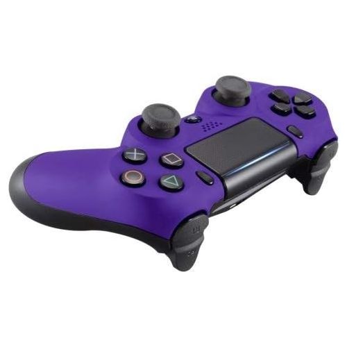  ModdedZone Soft Neon Custom PS4 PRO Rapid Fire Custom Modded Controller 40 Mods for All Major Shooter Games, Fortnite & More (CUH-ZCT2U)