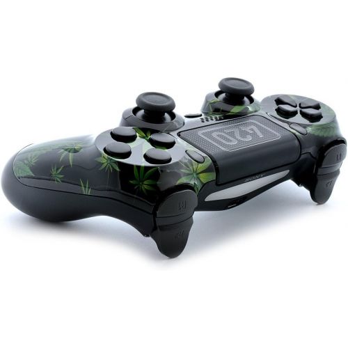  ModdedZone Zombie PS4 PRO Rapid Fire Custom Modded Controller 40 Mods for All Shooter Games, Auto Aim, Quick Scope Sniper Breath, Fortnite (CUH-ZCT2U)