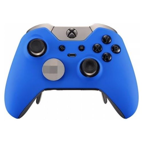  ModdedZone Soft Touch Blue Xbox One ELITE Rapid Fire Custom Modded Controller 40 Mods for All Major Shooter Games, Auto Aim, Quick Scope, Auto Run, Sniper Breath, Jump Shot, Active Reload & M