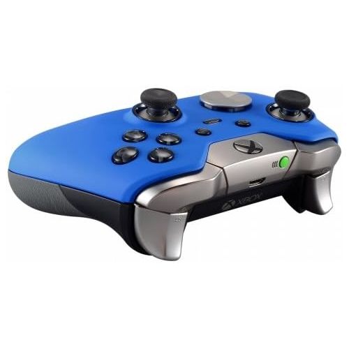  ModdedZone Soft Touch Blue Xbox One ELITE Rapid Fire Custom Modded Controller 40 Mods for All Major Shooter Games, Auto Aim, Quick Scope, Auto Run, Sniper Breath, Jump Shot, Active Reload & M