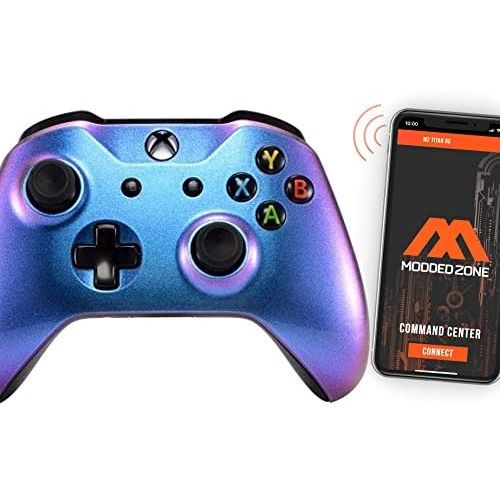  ModdedZone Enigma Xbox One S Rapid Fire Custom Modded Controller 40 Mods for All Major Shooter Games, Auto Aim, Quick Scope, Auto Run, Sniper Breath, Jump Shot, Active Reload & More (with 3.5