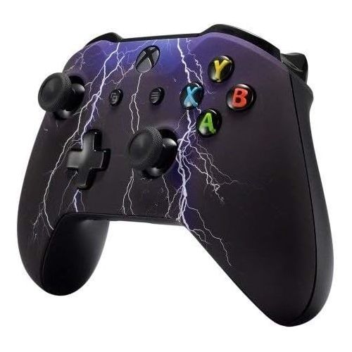  ModdedZone Violet Xbox One SX Rapid Fire Custom Modded Controller 40 Mods for All Major Shooter Games WW2 Fortnite (with 3.5 jack)