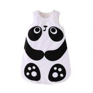 MODEOK Panda Envelope Baby Sleeping Bag Sleeveless Baby Swaddle Blanket Wrap, Thick Baby Kids Toddler Knit...