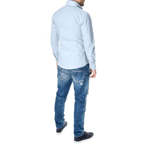  [아마존 핫딜]  [아마존핫딜]MODERNO Herren Business Hemd Slim Fit, Langarm, Hoher Kragen