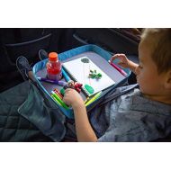 [아마존핫딜][아마존 핫딜] MODFAMILY PRODUCTS THAT SIMPLIFY LIFE Modfamily Kids E-Z Travel Tray for Kids - Works with Any Car Seat and Wraps Around Childs Waist- Creates an Organized Place to Play and Eat (Blue/Gray)