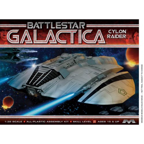  Moebius Models Battlestar Galactica Original Cylon Raider