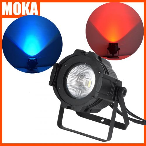  MOKA SFX 2pcs 100W COB LED Par Light DMX RGB 3 in1 LED Stage Lighting for Wedding Church Nightclub Stage Party