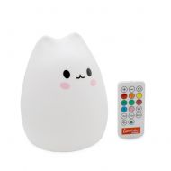 [아마존핫딜][아마존 핫딜] MOKOQI Timer Soft Silicone Night Light Rechargeable+Remote Control Nursery Colored Christmas Night Lamp Gifts for Baby Children Girls Bedroom Table Light BPA-Free(Remote Control So