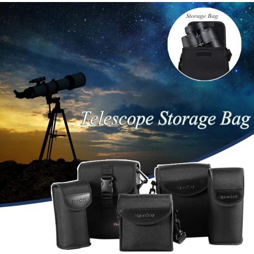  [아마존베스트]MOMBIY Binoculars Telescope Bag Waterproof Monocular Telescopes Bag with Smartphone Adapter Tripod Children Beginners Telescope Telescope Monocular Telescopes