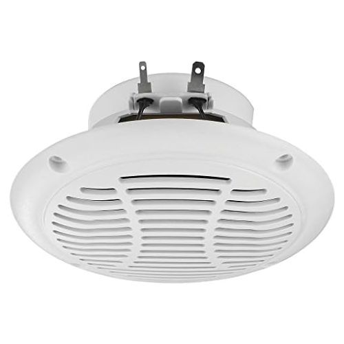  [아마존베스트]-Service-Informationen Monacor Spe 110P/WS Weatherproof Flush Mount Speakers, 15Watt, 4Ohm, Temperature Resistant up to 120°C White