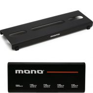 MONO Pedalboard Lite Plus and 5-outlet Isolated USB Power Supply - Black