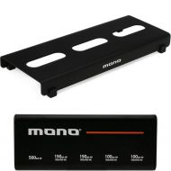 MONO Pedalboard Lite and 5-outlet Isolated USB Power Supply - Black