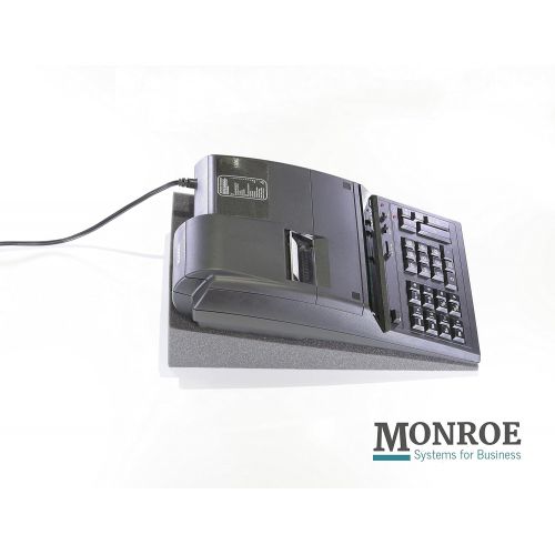  [아마존베스트]MONROE SYSTEMS FOR BUSINESS (1) Monroe 8130X 12-Digit Print/Display Professional Heavy-Duty Calculator in Black with Extended Life Calculator Body