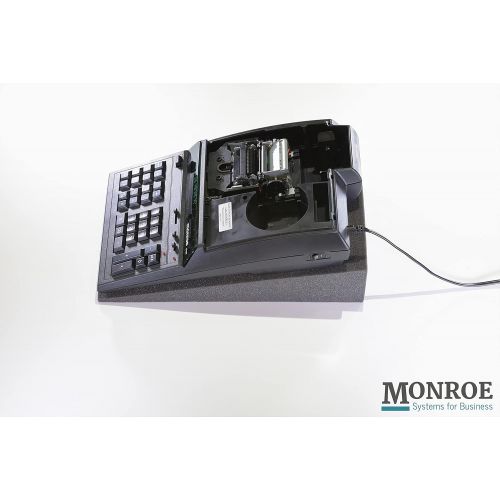  [아마존베스트]MONROE SYSTEMS FOR BUSINESS (1) Monroe 8130X 12-Digit Print/Display Professional Heavy-Duty Calculator in Black with Extended Life Calculator Body