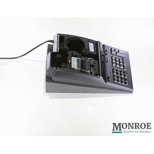  [아마존베스트]MONROE SYSTEMS FOR BUSINESS (1) Monroe 8130X 12-Digit Print/Display Professional Heavy-Duty Calculator in Black with Extended Life Calculator Body